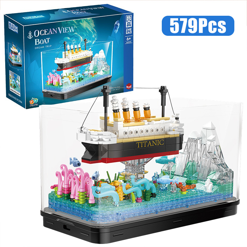 Aquarium Fish Keeping - MOC-اللبنات من خط كروز تايتانك ،