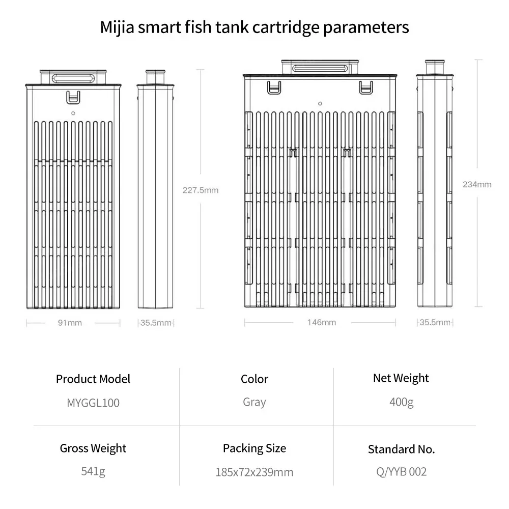 مجموعة فلتر حوض السمك من ميجيا - مراجعة Xiaomi Aquarium Fish Tank وسعره