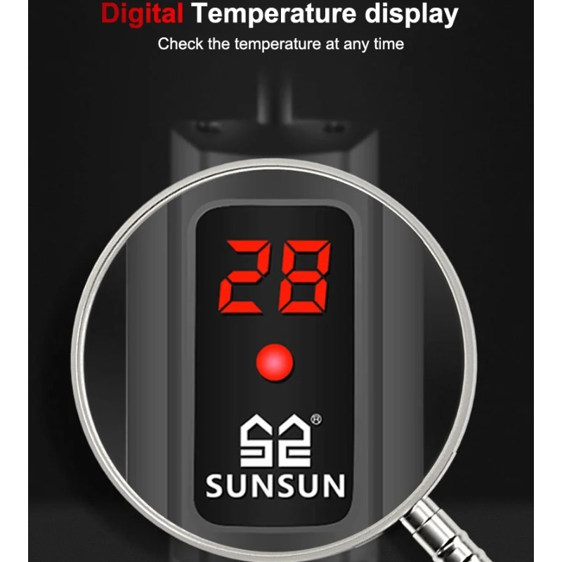سخان غاطس لأحواض السمك مع شاشة - مراجعة Fish Tank Heater وسعره