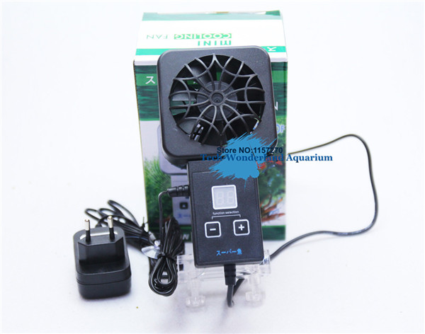 صغيرة نانو كليب شنق على مروحة  - مراجعة Fish Tank Heater وسعره