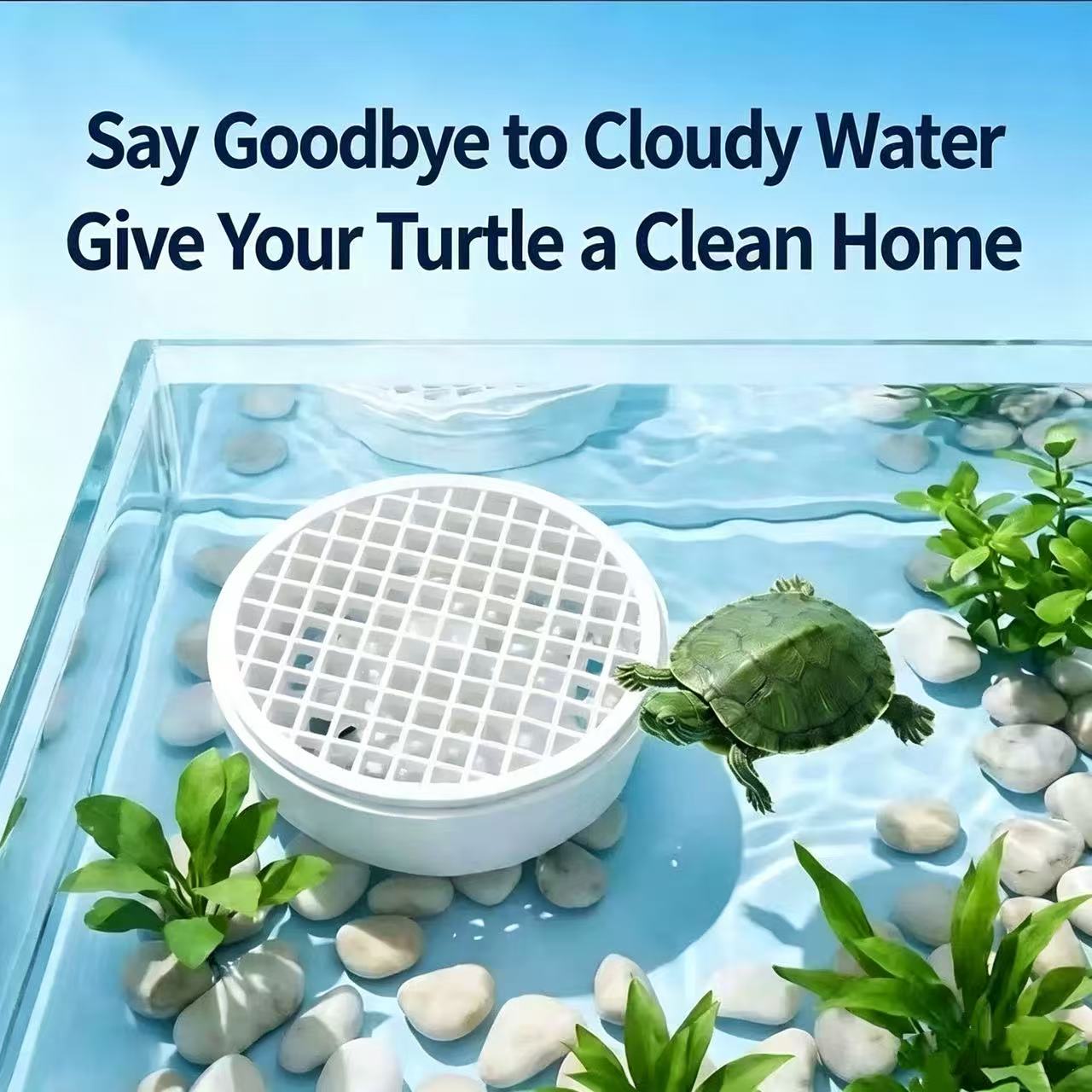 جامع فضلات السلاحف قابل للفصل  - مراجعة Aquarium Fish Keeping وسعره